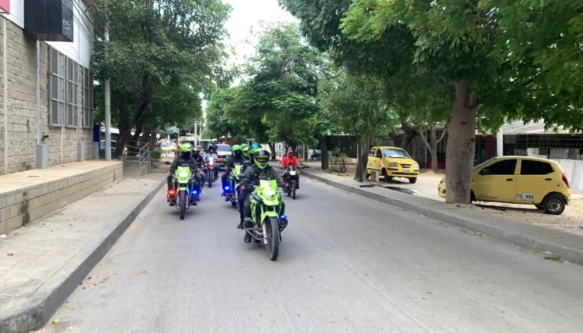 Operativo de Policía. 
