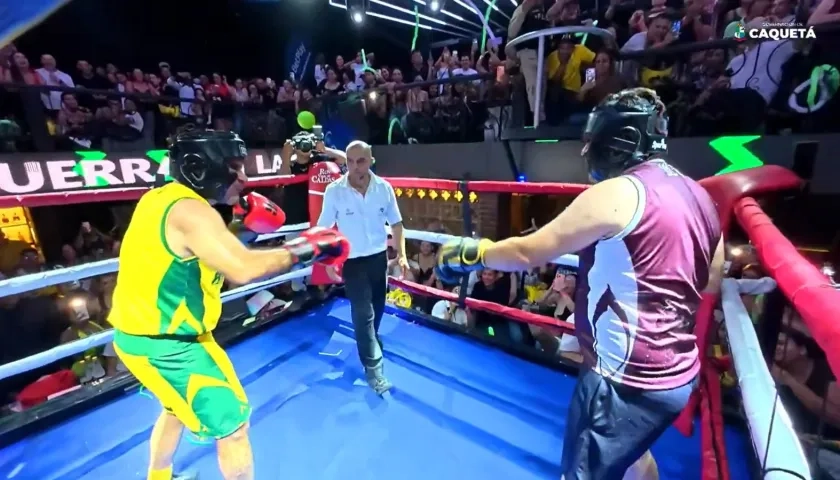 Imagen del combate.