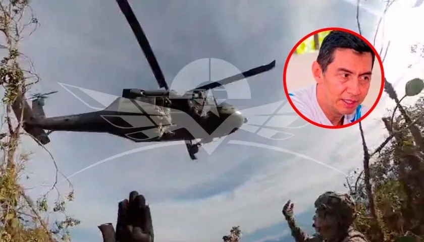 Operativo de la Fuerza Aérea y el piloto Mehmet Cankaya.