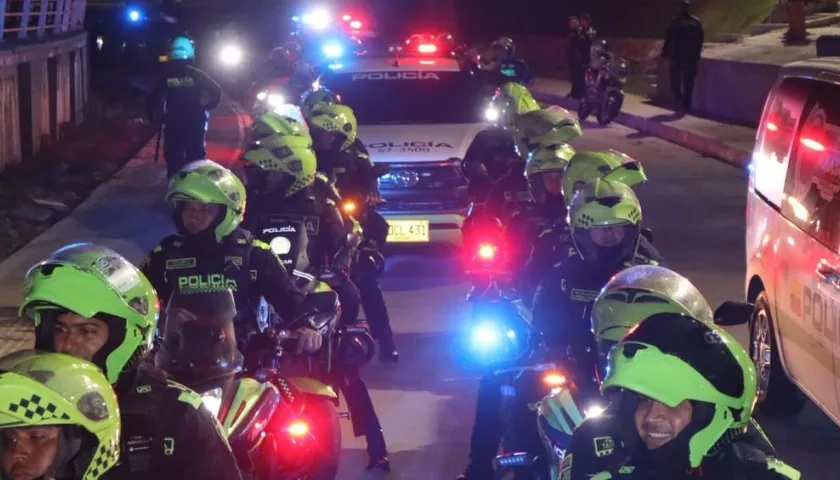 Policía Nacional. 