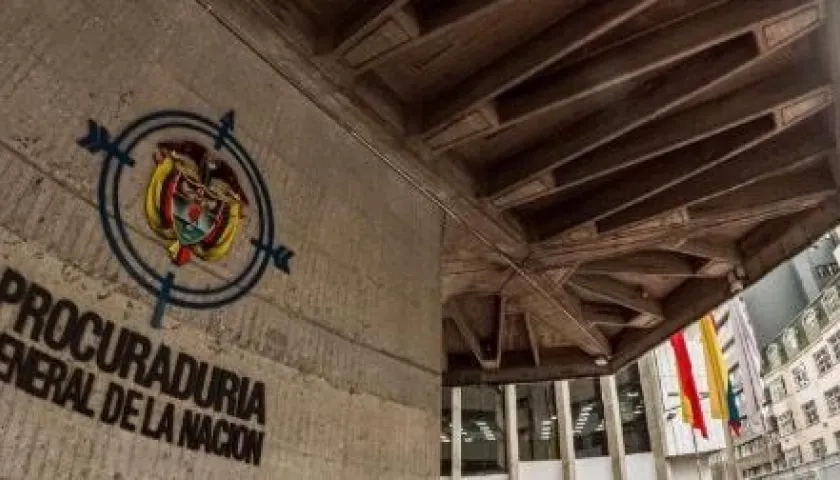 Procuraduría, en Bogotá.