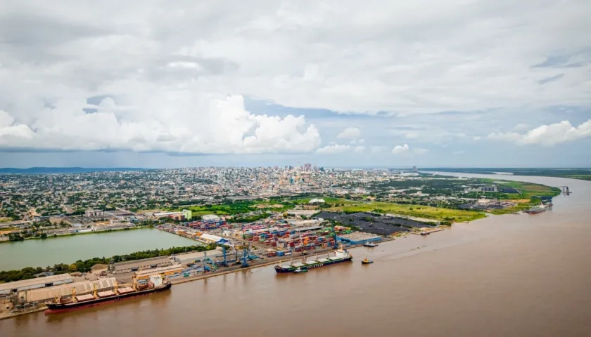 Puerto de Barranquilla.