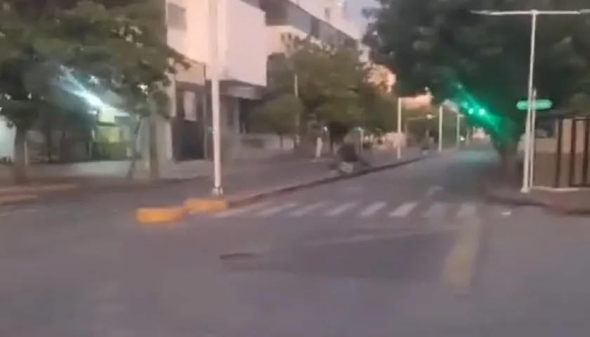 Así se encuentra la capital del Magdalena.