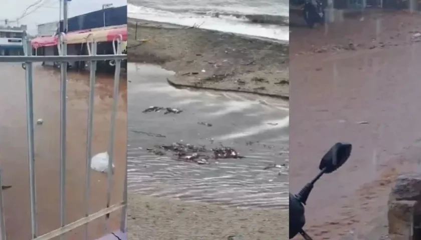 Imágenes de las emergencias.