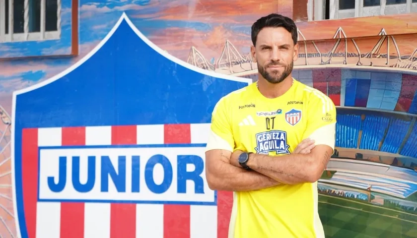 Sebastián Viera, técnico de Junior.