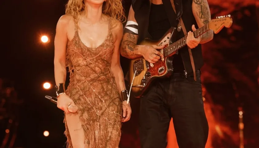 Shakira y Alejandro Sanz.