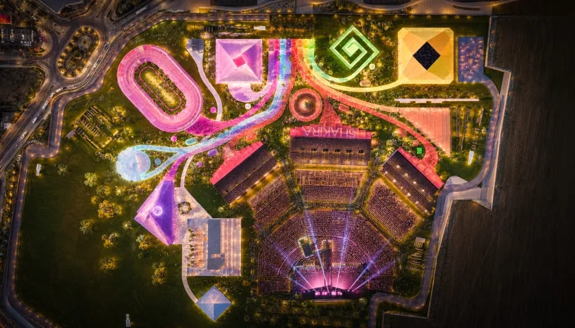 El Macondo Park de Shakira.