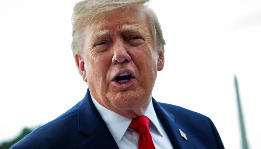 Donald Trump, presidente de Estados Unidos.