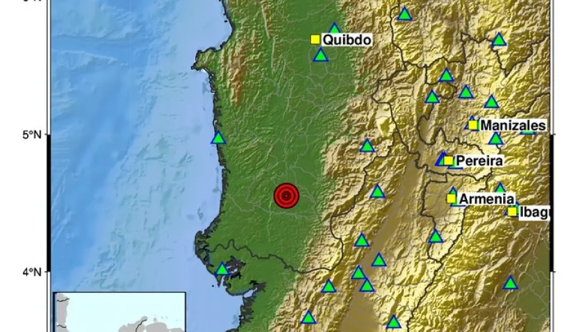 Reporte del sismo. 