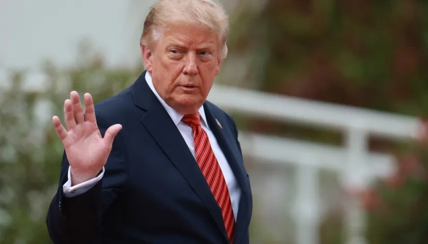 El presidente de Estados Unidos, Donald Trump.