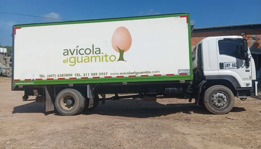 Uno de los vehículos robados