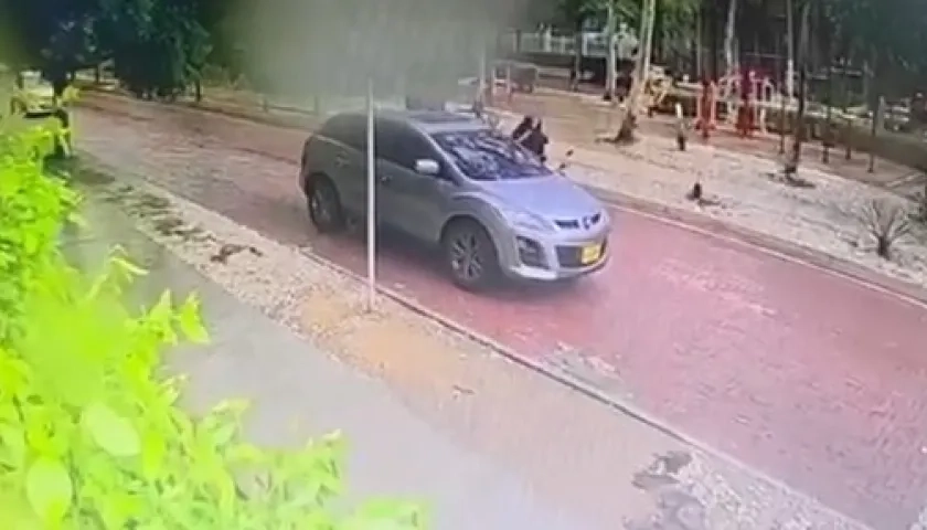 Vehículo de hombre herido en atentado en el norte estaba estacionado.