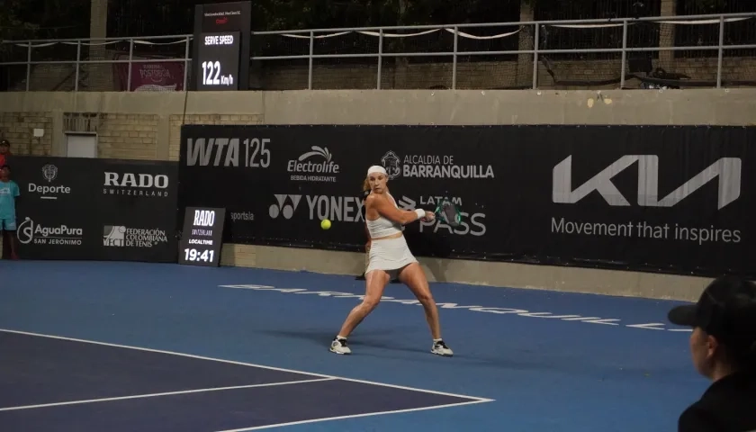 La tenista rusa Anna Blinkova, siembra número dos del torneo.