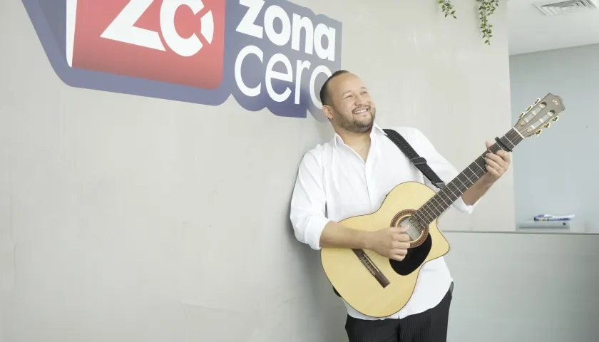 Juan Cañas, cantante y compositor. 