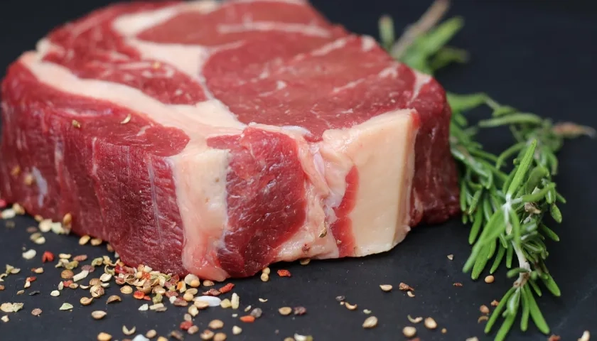 Carne de res.