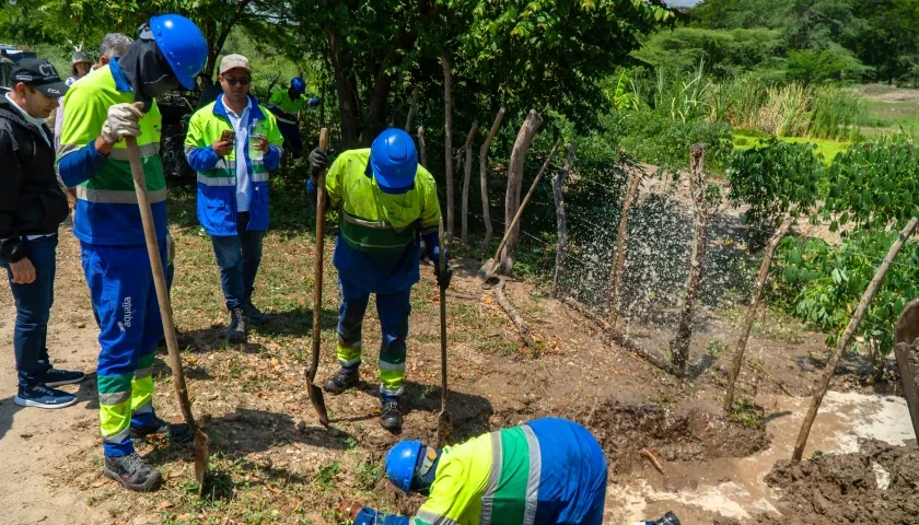 Operativos contra las conexiones ilegales de agua. 