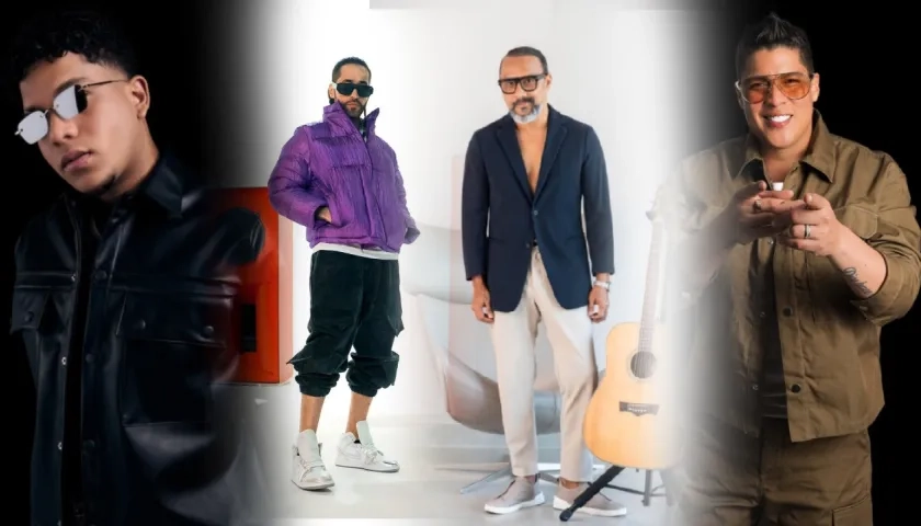 Luister la Voz, Dalmata, Wilfran Castillo, Rafa Pérez. 