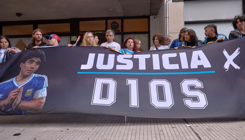 El juicio por la muerte de Maradona se inició el pasado 14 de abril.