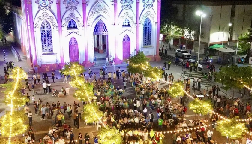 Plaza de San Nicolás en 'Noches de Centro'.