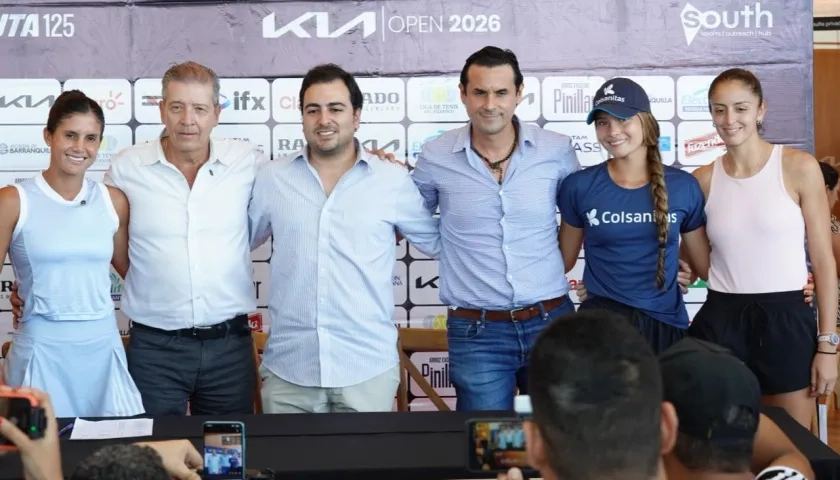 Aspecto del lanzamiento del KIA Open W125 Barranquilla.