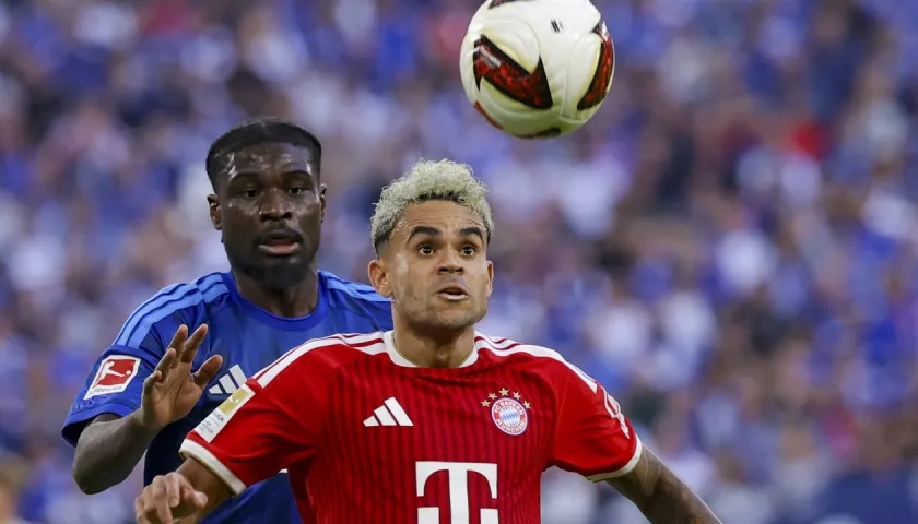 Luis Díaz cumple su segunda temporada con el Bayern Múnich.