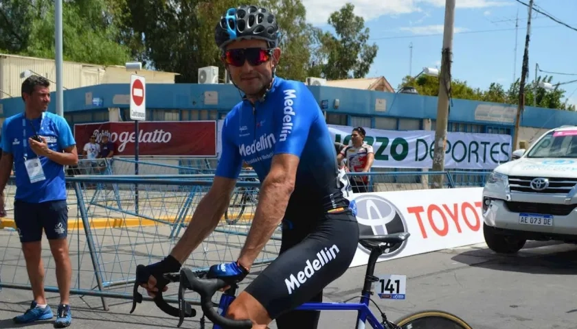 Óscar Sevilla, ciclista colombo-español.