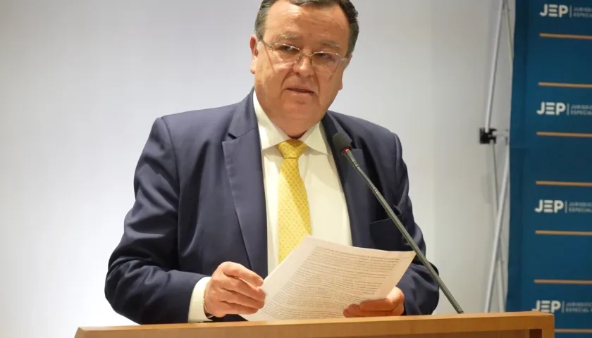 Alejandro Ramelli, presidente de la Jurisdicción Especial para la Paz (JEP).