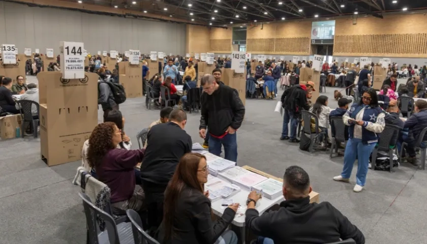 Imagen de referencia de votación. 