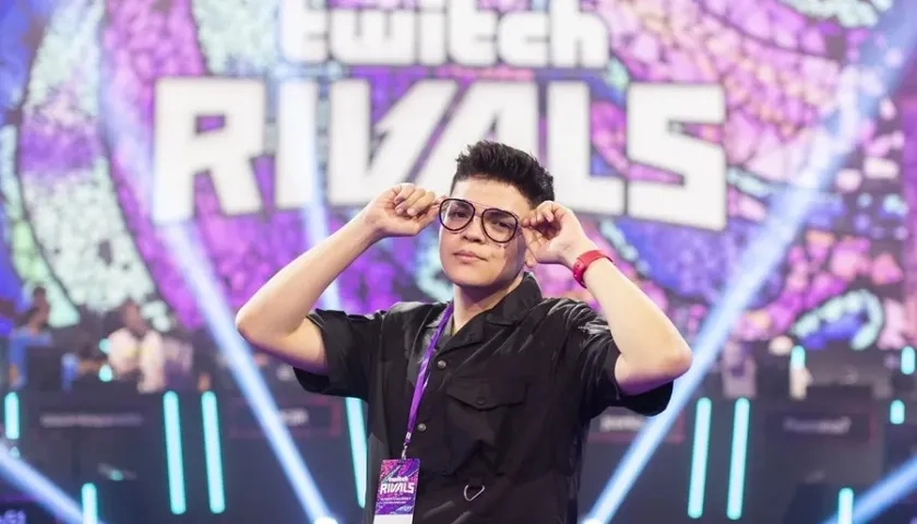 El streamer Komanche. 