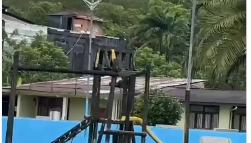 Ataque con drones en Nóvita