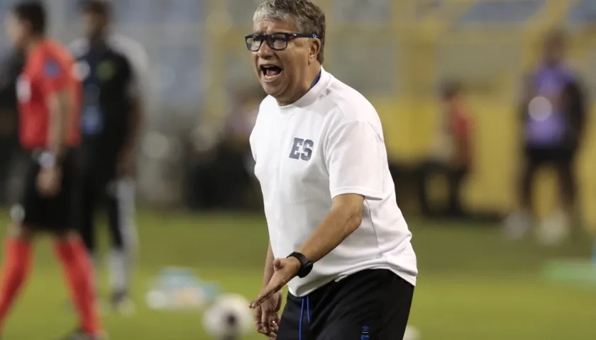 El técnico colombiano Hernán 'Bolillo' Gómez.