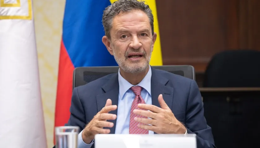 El canciller Omar Bula.