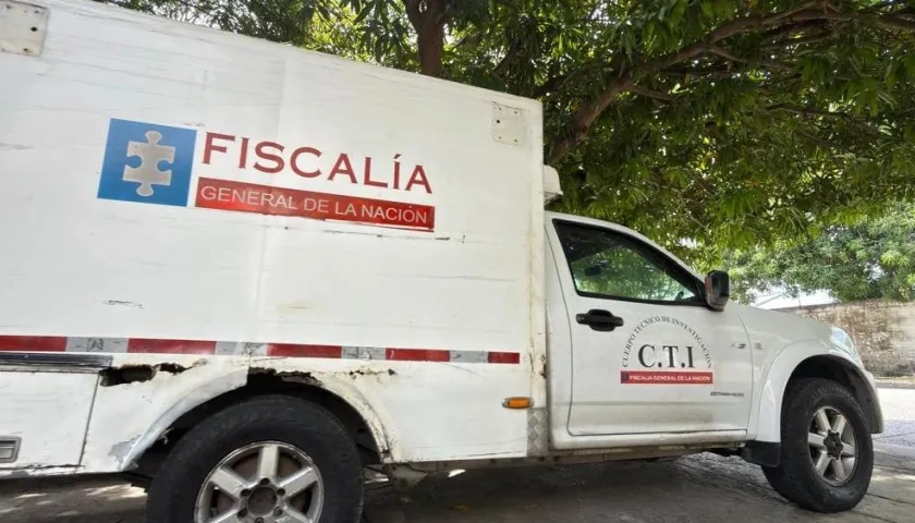 El CTI de la Fiscalía se encargó de la inspección de los cuerpos. 