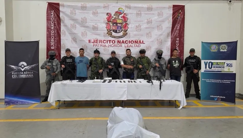 Capturados por el Ejército.