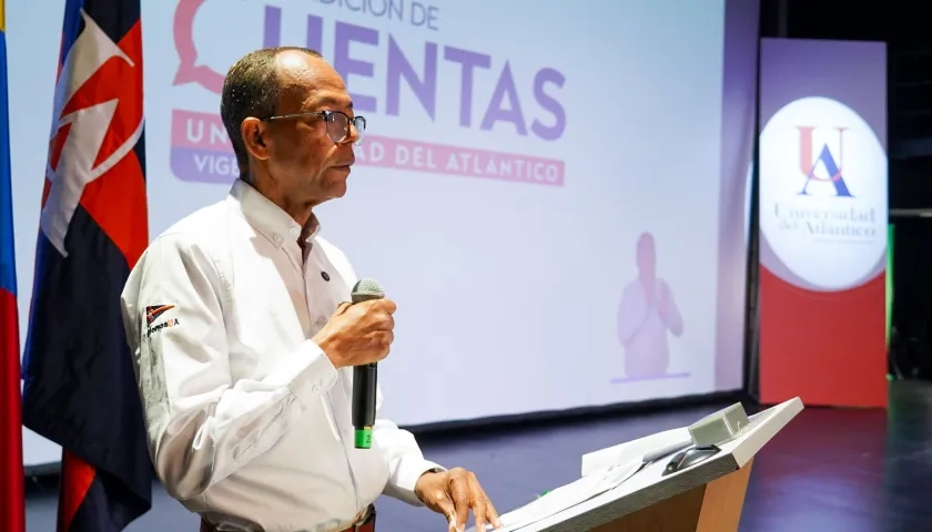 El exrector de la Universidad del Atlántico, Rafael Castillo Pacheco.