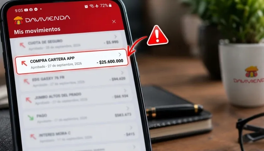 Al comunicador social le ampliaron el cupo de su tarjeta de crédito para realizar una compra de cartera. 