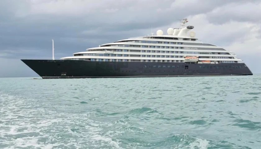 El crucero 'Scenic Eclipse'.