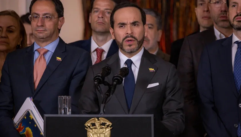 El Presidente de la República, Abelardo De La Espriella.