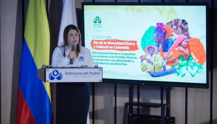 La Defensora del Pueblo, Iris Marín.