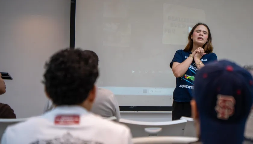 Desarrollo de uno de los talleres que realiza Smartfilms en colegios y corporaciones como preámbulo de las jornadas de formación que desarrollarán.