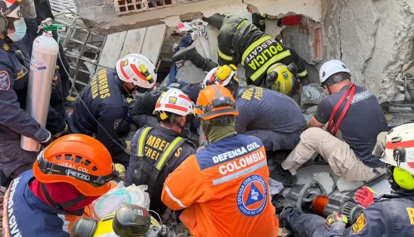 Edificio colapsado