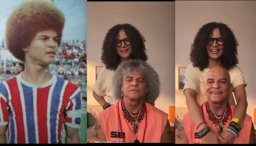El Pibe Valderrama le dijo adiós al afro de hace más de 40 años