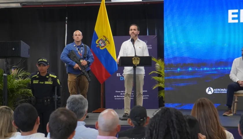 El Presidente Abelardo De La Espriella.