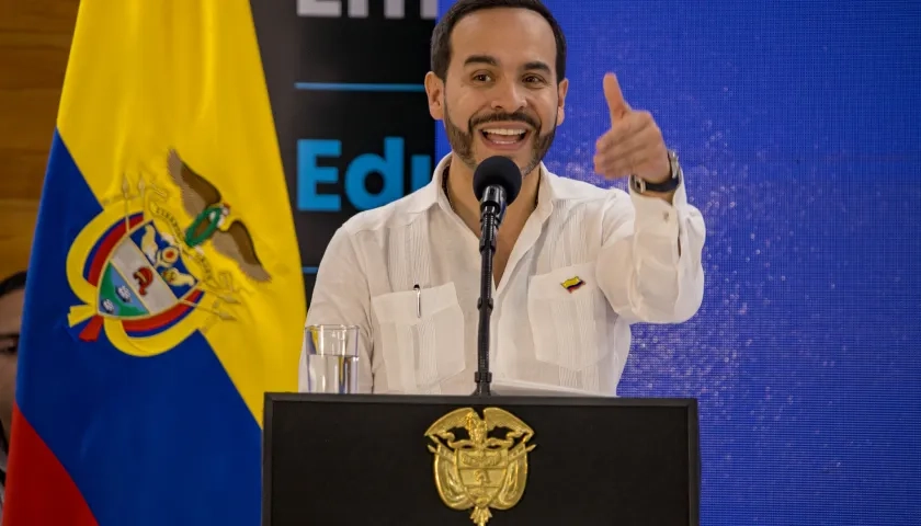 El Presidente Abelardo De La Espriella.