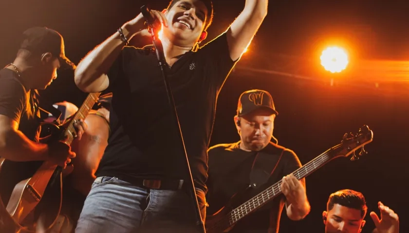 El cantante vallenato Carlos Alberto ‘Kbeto’ Zuleta.