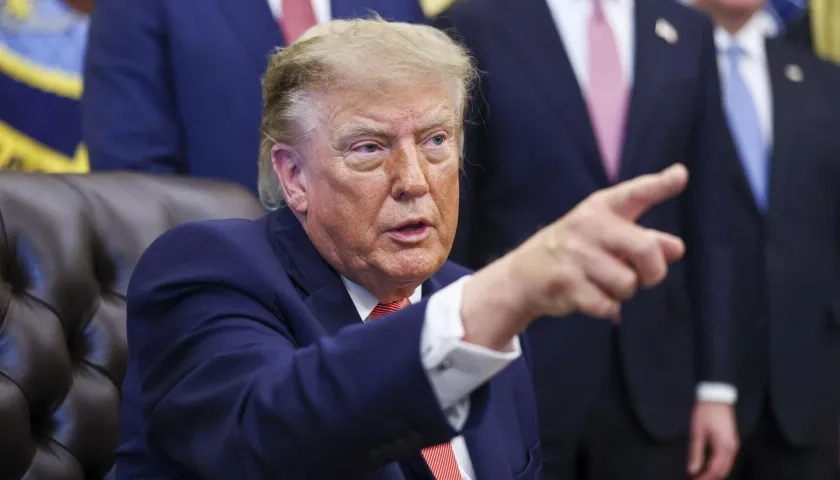 El presidente Donald Trump.