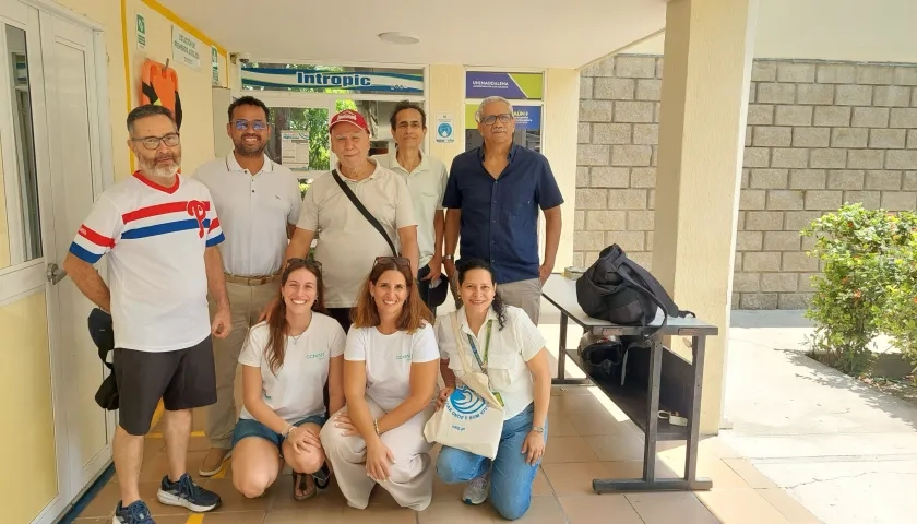 Equipo científico de Unisimón, la Universidad del Magdalena y la Universidad del Algarve.