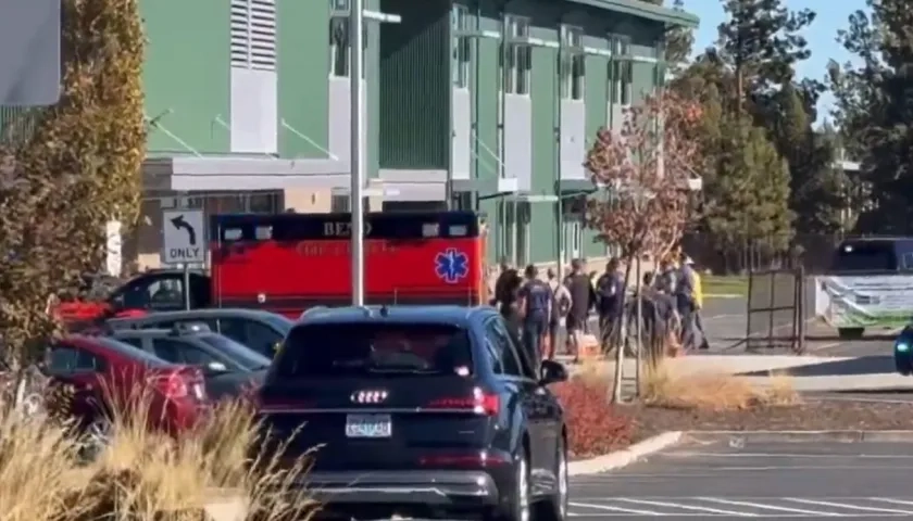 Escuela donde sucedió el tiroteo.