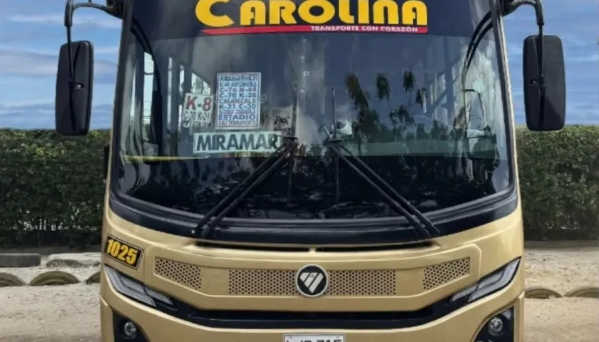 Bus de La Carolina.