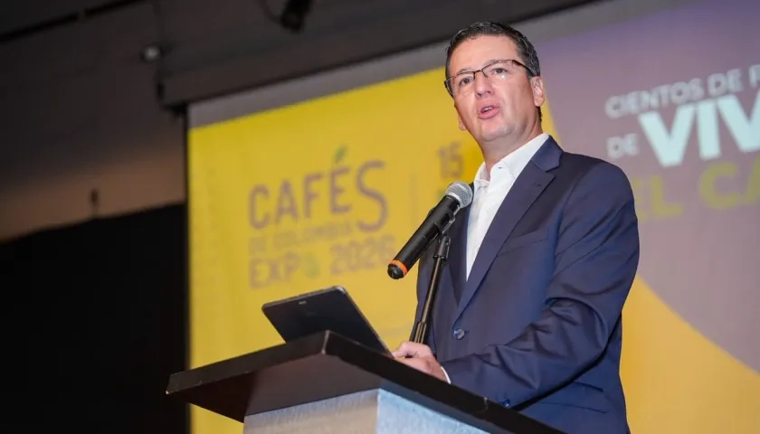 Germán Bahamón, gerente general de la Federación Nacional de Cafeteros.